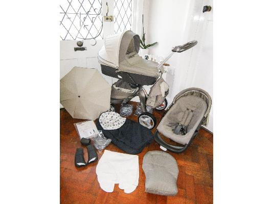 PoulaTo: Stokke Xplory V4 μωρό Καροτσάκι 3 σε 1
